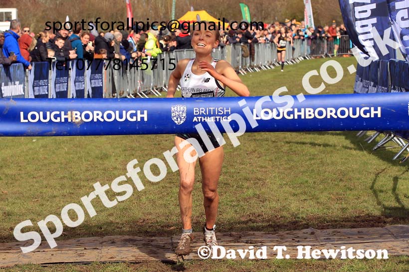 Senior Womens 2023 UK CAU Inter Counties Cross Country Champs, Prestwold Hall, Loughborough. Photo: David T. Hewitson/Sports for All Pics